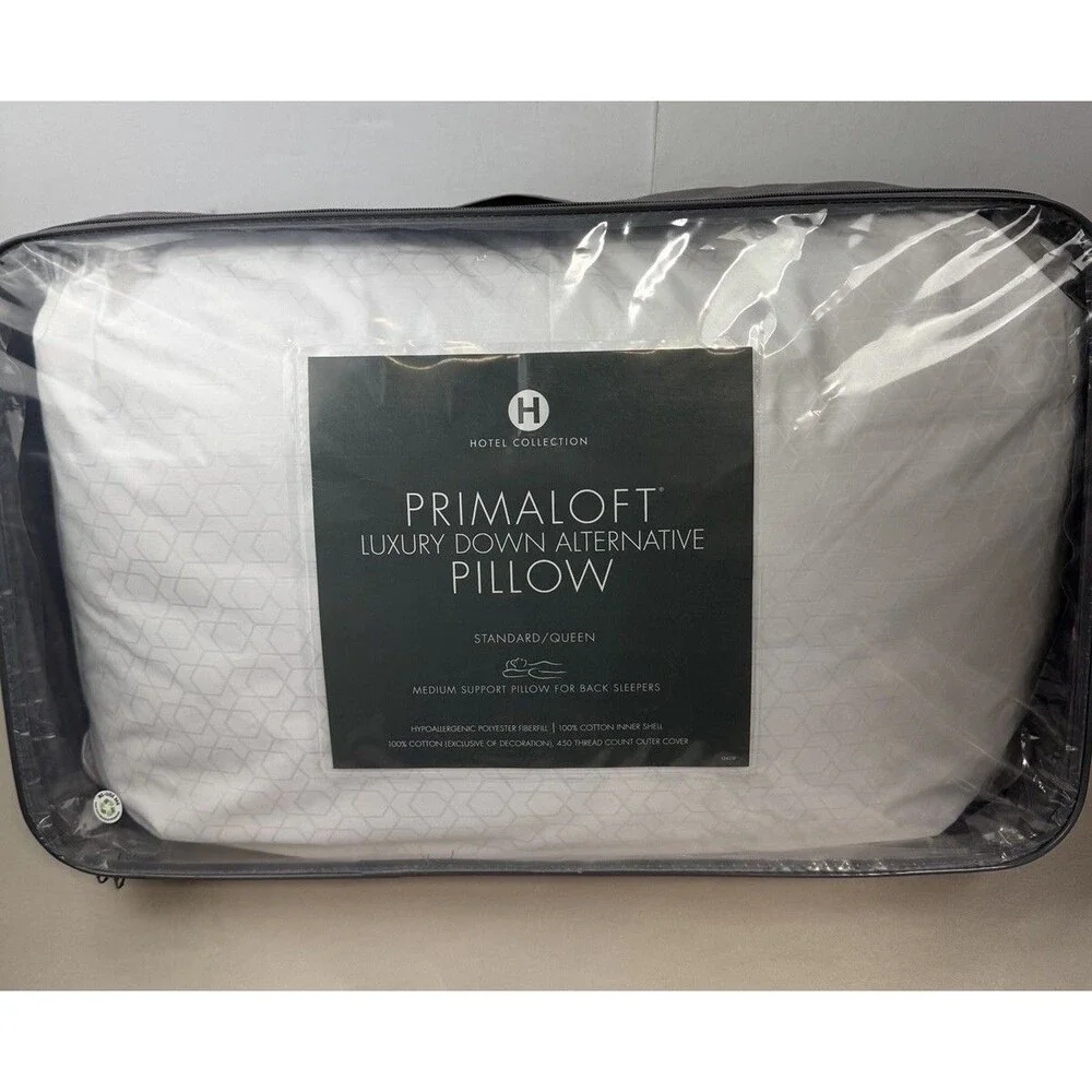 Hotel Collection Primaloft Luxury Down Alternative Medium Standard/ Queen Pillow